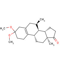 88247-84-1 (7R,8R,9S,13S,14S)-3,3-dimethoxy-7,13-dimethyl-1,2,4,6,7,8,9,11,12,14,15,16-dodecahydrocyclopenta[a]phenanthren-17-one chemical structure