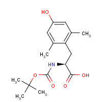 99953-00-1 (2S)-3-(4-hydroxy-2,6-dimethylphenyl)-2-[(2-methylpropan-2-yl)oxycarbonylamino]propanoic acid chemical structure