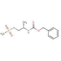 83197-70-0 [(2S)-2-(phenylmethoxycarbonylamino)propyl] methanesulfonate chemical structure