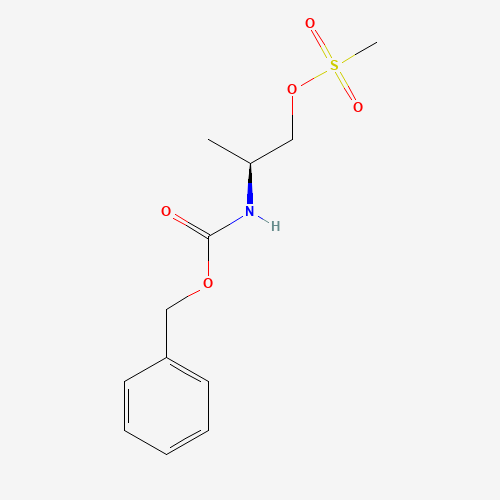 83197-70-0 [(2S)-2-(phenylmethoxycarbonylamino)propyl] methanesulfonate chemical structure