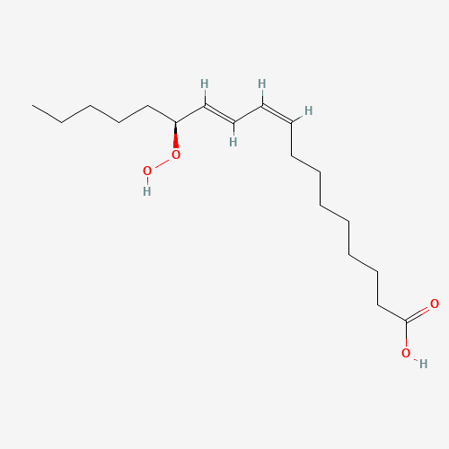 33964-75-9 (9Z,11E,13S)-13-hydroperoxyoctadeca-9,11-dienoic acid chemical structure