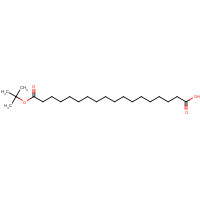 843666-40-0 Octadecanedioic acid mono(1,1-dimethylethyl) ester chemical structure