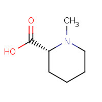 41447-17-0 (2R)-1-methylpiperidine-2-carboxylic acid chemical structure