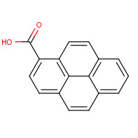 19694-02-1 pyrene-1-carboxylic acid chemical structure