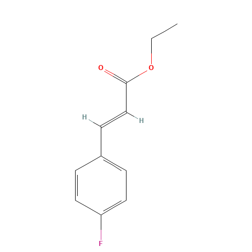 352-03-4 ethyl (E)-3-(4-fluorophenyl)prop-2-enoate chemical structure