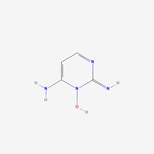 74638-76-9 3-hydroxy-2-iminopyrimidin-4-amine chemical structure