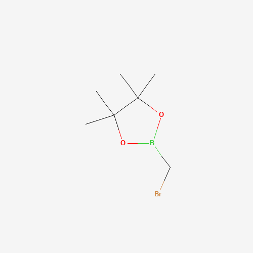 166330-03-6 2-(bromomethyl)-4,4,5,5-tetramethyl-1,3,2-dioxaborolane chemical structure