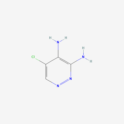 89123-72-8 5-chloropyridazine-3,4-diamine chemical structure