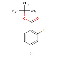 889858-12-2 tert-butyl 4-bromo-2-fluorobenzoate chemical structure
