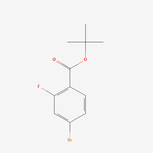 889858-12-2 tert-butyl 4-bromo-2-fluorobenzoate chemical structure