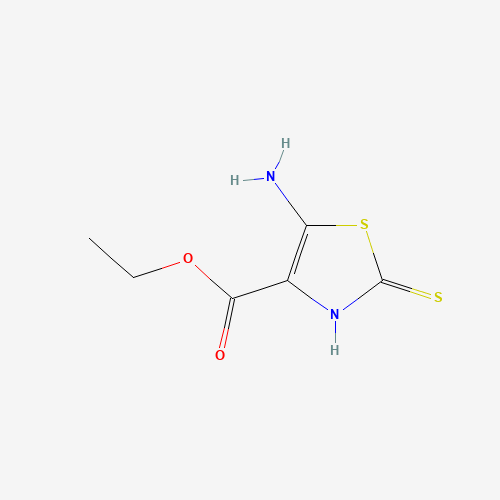 52868-64-1 Ethyl 5-amino-2-mercaptothiazole-4-carboxylate chemical structure