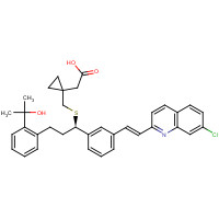 158966-92-8 Montelukast chemical structure