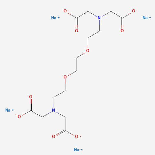 13368-13-3 tetrasodium;2-[2-[2-[2-[bis(carboxylatomethyl)amino]ethoxy]ethoxy]ethyl-(carboxylatomethyl)amino]acetate chemical structure
