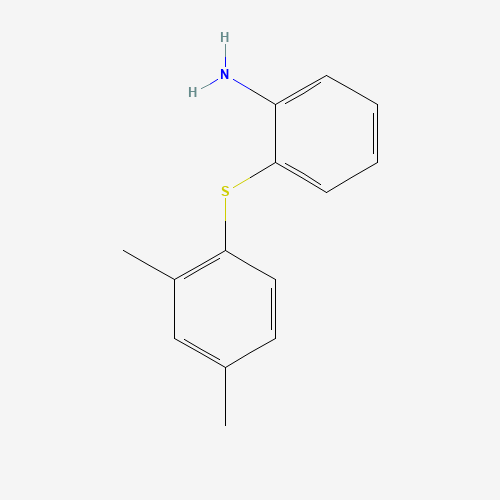 1019453-85-0 2-(2,4-dimethylphenyl)sulfanylaniline chemical structure