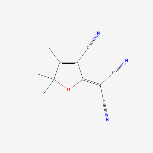171082-32-9 2-(3-cyano-4,5,5-trimethylfuran-2-ylidene)propanedinitrile chemical structure