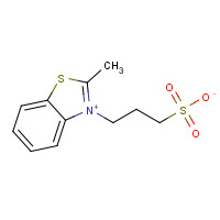 56405-37-9 3-(2-methyl-1,3-benzothiazol-3-ium-3-yl)propane-1-sulfonate chemical structure