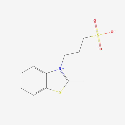 56405-37-9 3-(2-methyl-1,3-benzothiazol-3-ium-3-yl)propane-1-sulfonate chemical structure