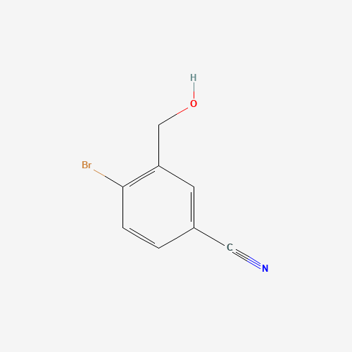 905710-66-9 4-bromo-3-(hydroxymethyl)benzonitrile chemical structure