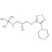 26839-76-9 (R)-timolol chemical structure