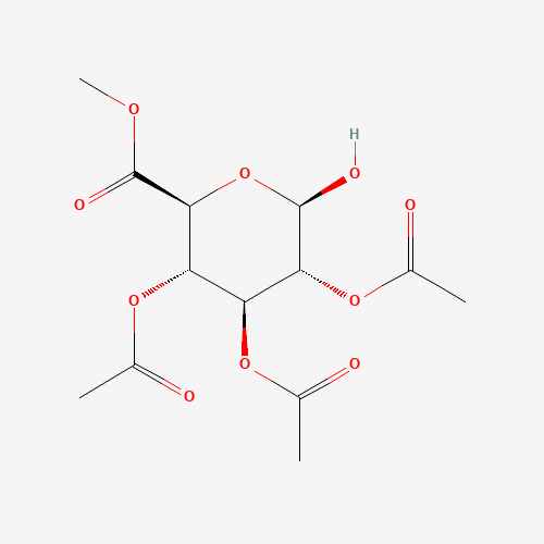73464-50-3 2,3,4-TRI-O-ACETYL-BETA-D-GLUCURONIC ACID METHYL ESTER chemical structure