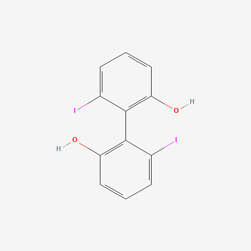 108058-98-6 [1,1'-Biphenyl]-2,2'-diol, 6,6'-diiodo- chemical structure