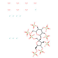 76578-81-9 POTASSIUM SUCROSE OCTASULFATE chemical structure