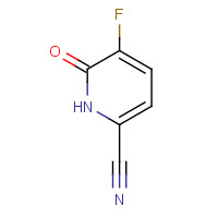 1239510-82-7 5-fluoro-6-oxo-1,6-dihydropyridine-2-carbonitrile chemical structure