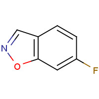 1260799-05-0 6-fluoro-1,2-benzoxazole chemical structure