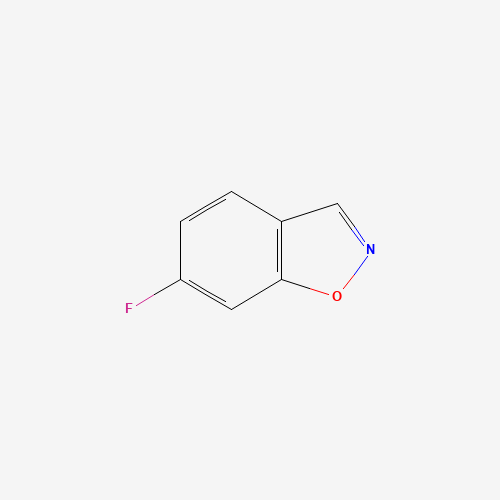1260799-05-0 6-fluoro-1,2-benzoxazole chemical structure