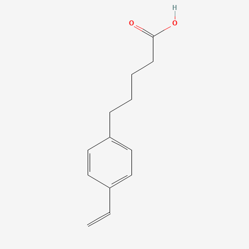 121739-61-5 Benzenepentanoic acid, 4-ethenyl- chemical structure