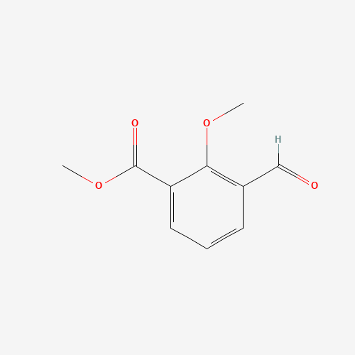186312-96-9 methyl 3-formyl-2-methoxybenzoate chemical structure