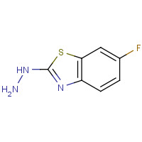 78364-55-3 6-Fluoro-2-hydrazinobenzothiazole chemical structure