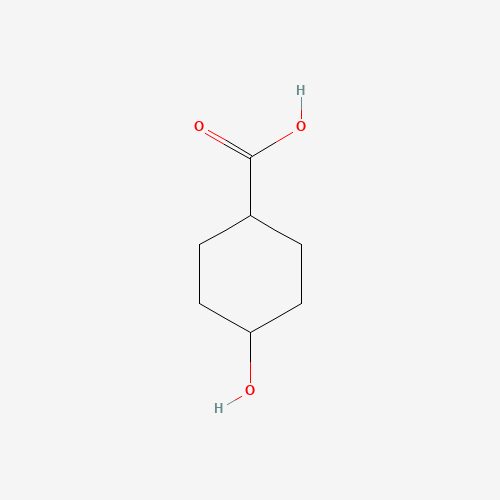 3685-22-1 4-hydroxycyclohexane-1-carboxylic acid chemical structure