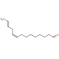 87092-33-9 (9Z,12E)-tetradeca-9,12-dienal chemical structure