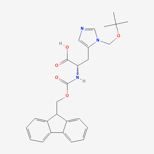 90653-46-6 Fmoc-His(Bum)-OH chemical structure