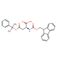 200336-86-3 (2S)-2-(9H-fluoren-9-ylmethoxycarbonylamino)-4-oxo-4-(2-phenylpropan-2-yloxy)butanoic acid chemical structure