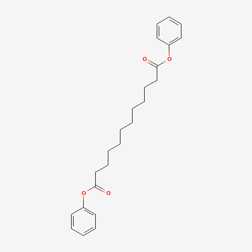 4080-91-5 diphenyl dodecanedioate chemical structure