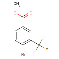 107317-58-8 methyl 4-bromo-3-(trifluoromethyl)benzoate chemical structure