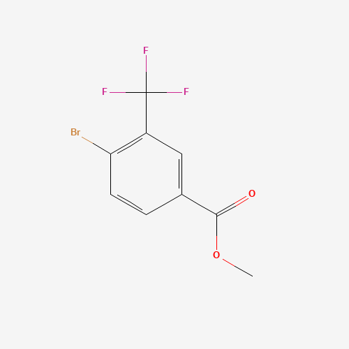 107317-58-8 methyl 4-bromo-3-(trifluoromethyl)benzoate chemical structure