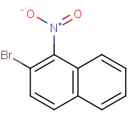 4185-62-0 2-bromo-1-nitro-Naphthalene chemical structure