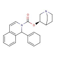 740780-79-4 (1R)-(3R)-1-Azabicyclo[2.2.2]oct-3-yl 3,4-Dihydro-1-phenyl-2(1H)-isoquinoline carboxylate chemical structure