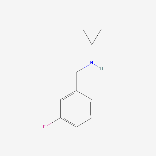 920479-31-8 N-[(3-FLUOROPHENYL)METHYL]CYCLOPROPANAMINE chemical structure