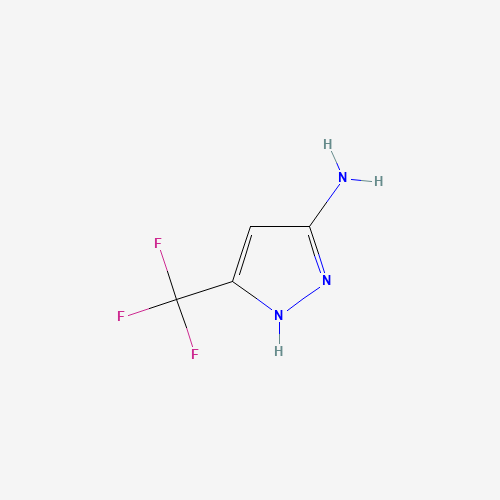 852443-61-9 3-(trifluoromethyl)-1H-pyrazol-5-amine chemical structure
