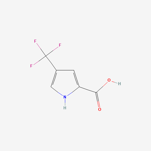 149427-58-7 4-(TRIFLUOROMETHYL)-1H-PYRROLE-2-CARBOXYLIC ACID chemical structure