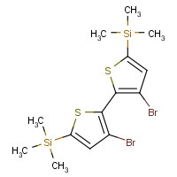207742-50-5 3,3'-Dibromo-5,5'-bis(trimethylsilyl)-2,2'-bithiophene chemical structure