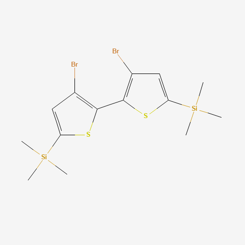 207742-50-5 3,3'-Dibromo-5,5'-bis(trimethylsilyl)-2,2'-bithiophene chemical structure