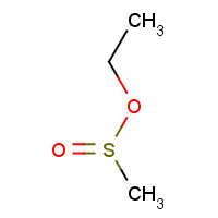 819-75-0 Methansulfinic acid, ethyl ester chemical structure