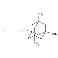 15210-60-3 3,5,7-trimethyladamantan-1-amine;hydrochloride chemical structure