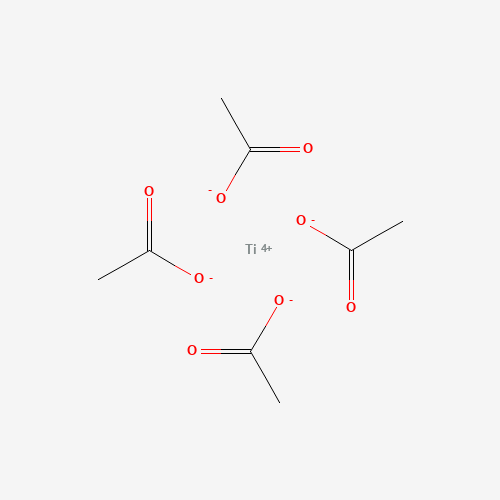 13057-42-6 Acetic acid,titanium(4+) salt (8CI,9CI) chemical structure