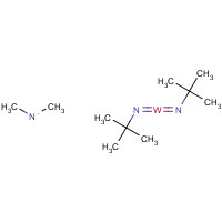 406462-43-9 bis(tert-butylimino)tungsten;dimethylazanide chemical structure